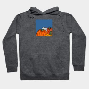 Cute Mini Elephant in the Pumpkin Patch Hoodie